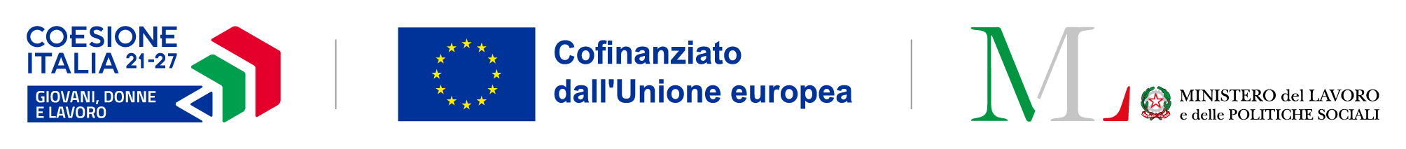 Plaisant - Animal Facility - Roma Logo CoesioneItalia LAVORO Orizz RGB blocco